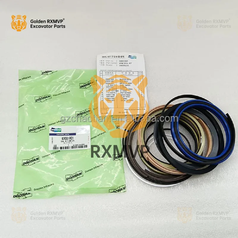 For XMVP Doosan Cylinder Repair Kit K9001878 Boom Seal K9001892 Bucket Arm K9001901 Dx225lca Excavator