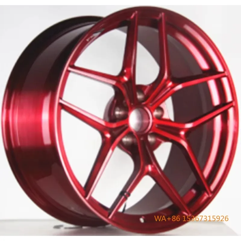 

High Strength Forged Aluminum Rims Red/Green/Blue Custom Passenger Car Wheels