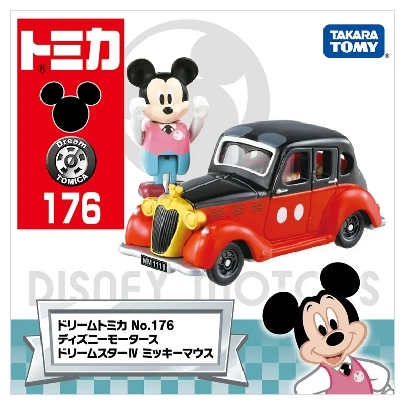 TAKARA TOMY Dream Tomica Disney 100 Collection Diecast Miniature Scale Mickey Mouse Cute Bus Car Vehicle Model Children Toy Gift