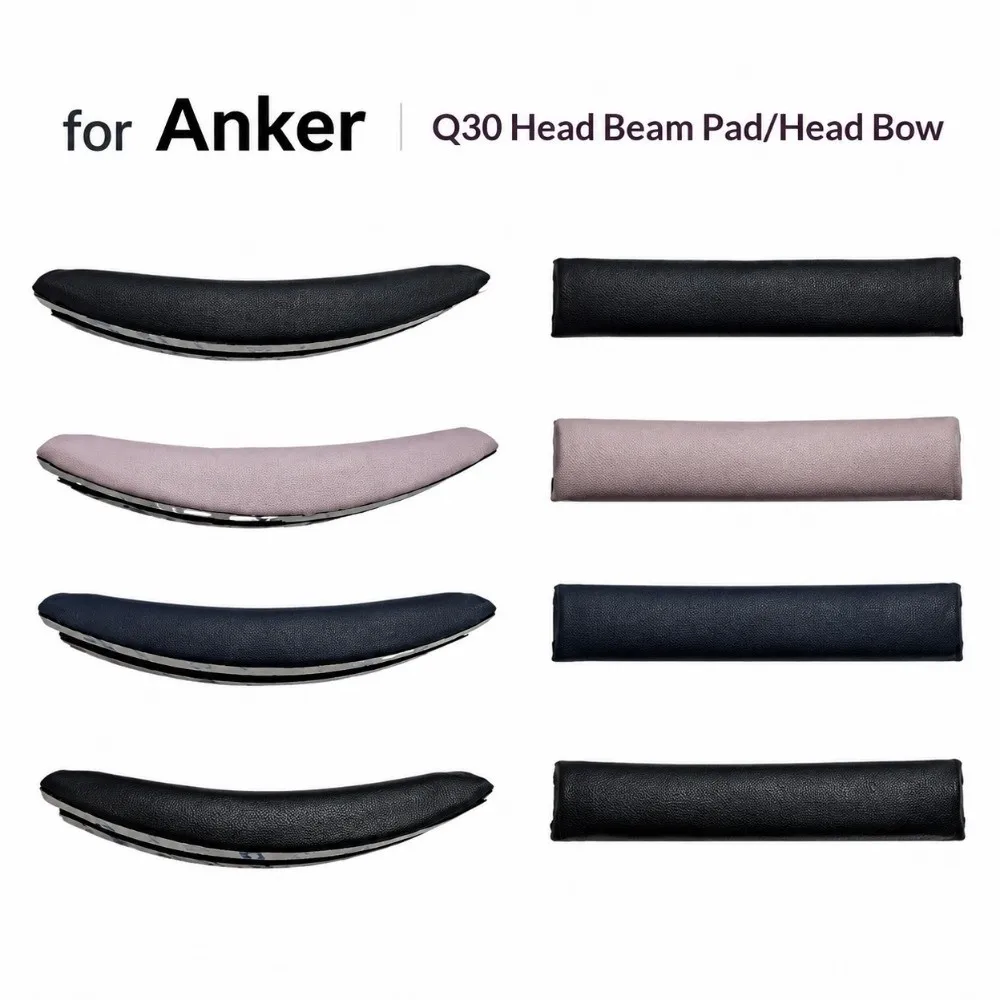 Protein Leather Head Beam Pad Soft Easy installation Headband Cushion Pad Replacement for Anker Soundcore Life Q30