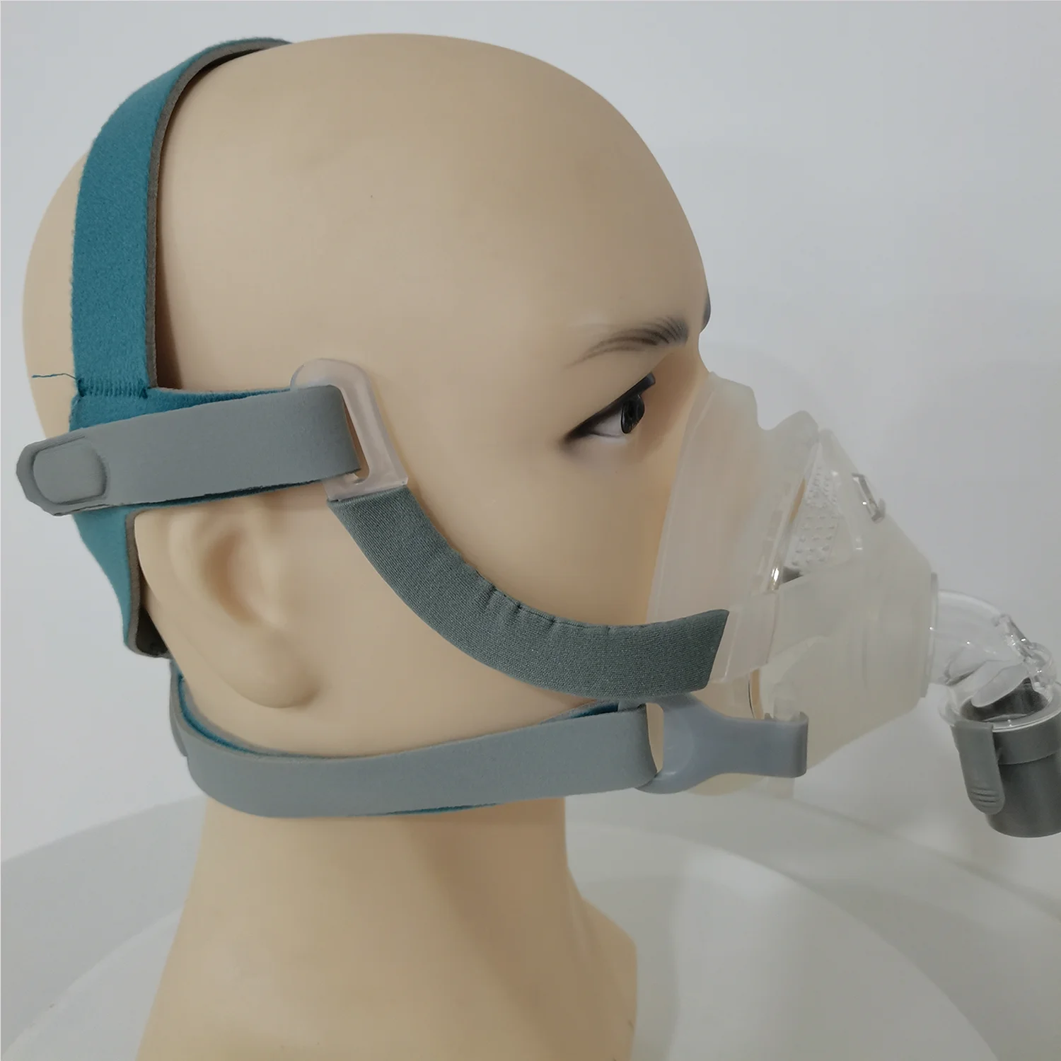 

Airfit F20 Full Face Mask Set, Including Support Frame, Swivel Elbow, And Headgear, Compatible With All Brands Of Ventilators