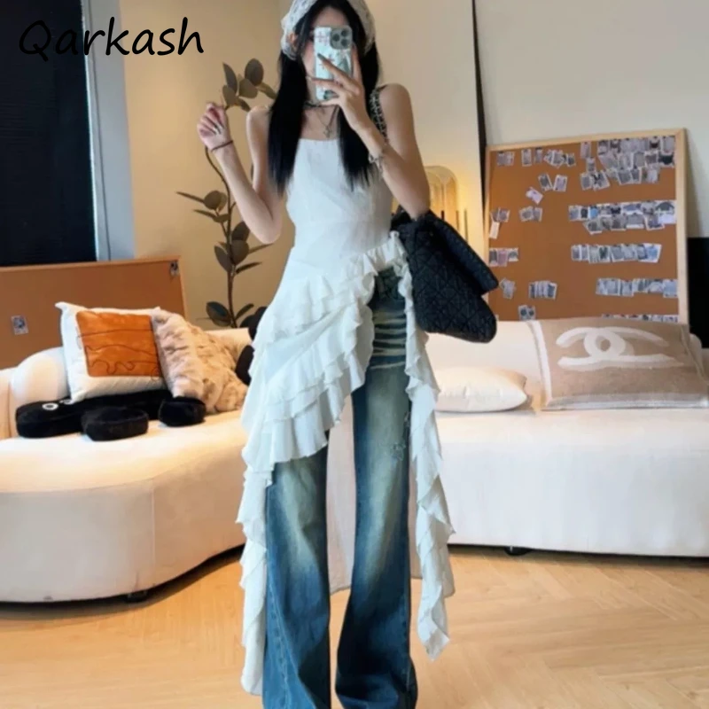 Vestidos femininos verão design de moda concurso chique streetwear encantador respirável estilo francês all-match puro estudantes jovem novo