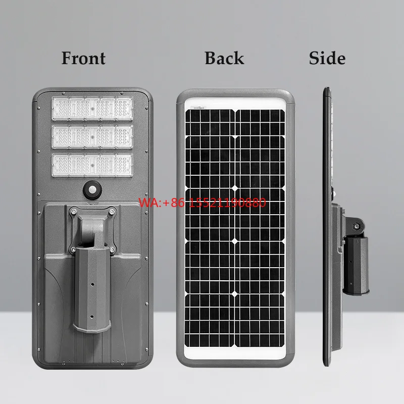 Aluminum Lamp Body Nokin Solar Lighting 100W LED Integrated Solar Street Light