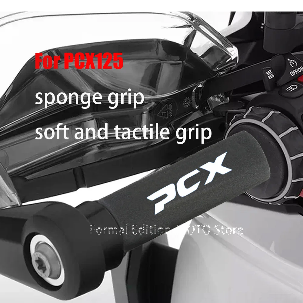 

Motorcycle Sponge Grip Non-slip 27mm Motorcycle Grip Cover for Honda PCX125