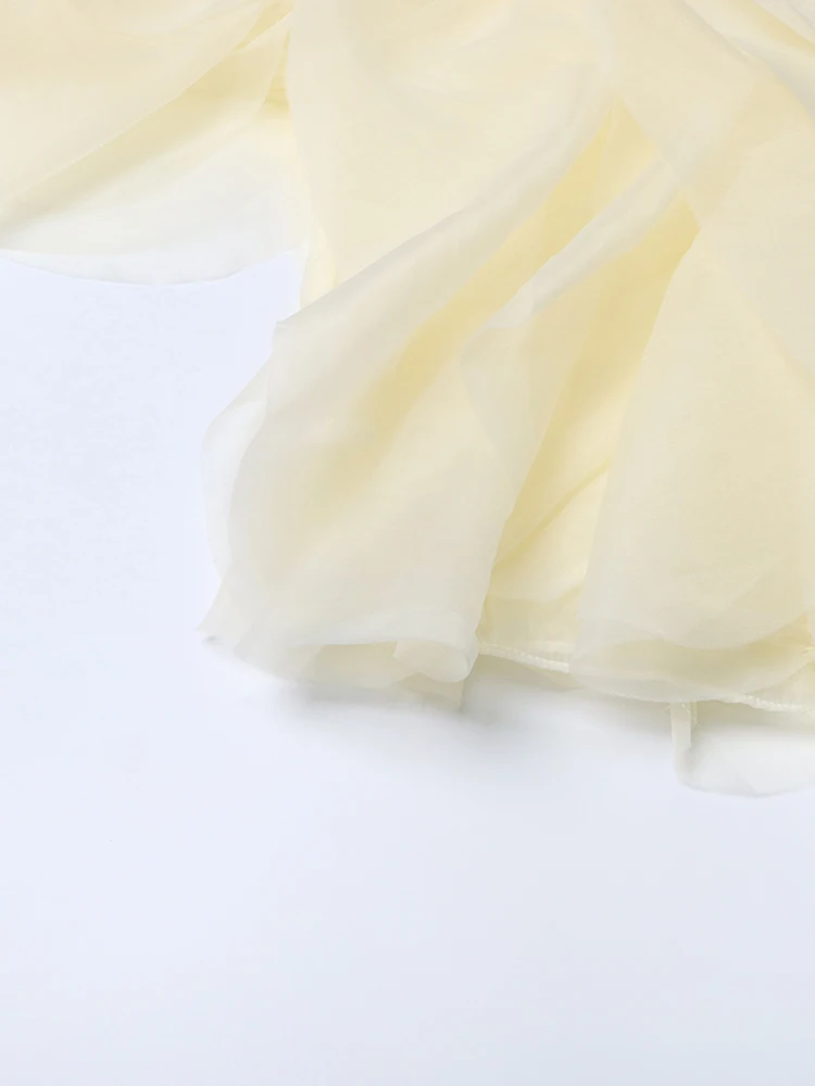 TWOTWINSTYLE Rüschenhemden für Damen, Pullover, Bluse, weiblicher Modestil – Detail 34