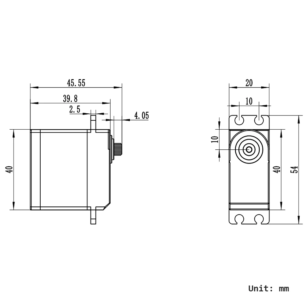 BLS-HV70MG 70KG Digital Servo Waterproof IP66 Large Torque Brushless Motor Steel Gear Servo for 1/8 1/10 RC Car Crawler Robot