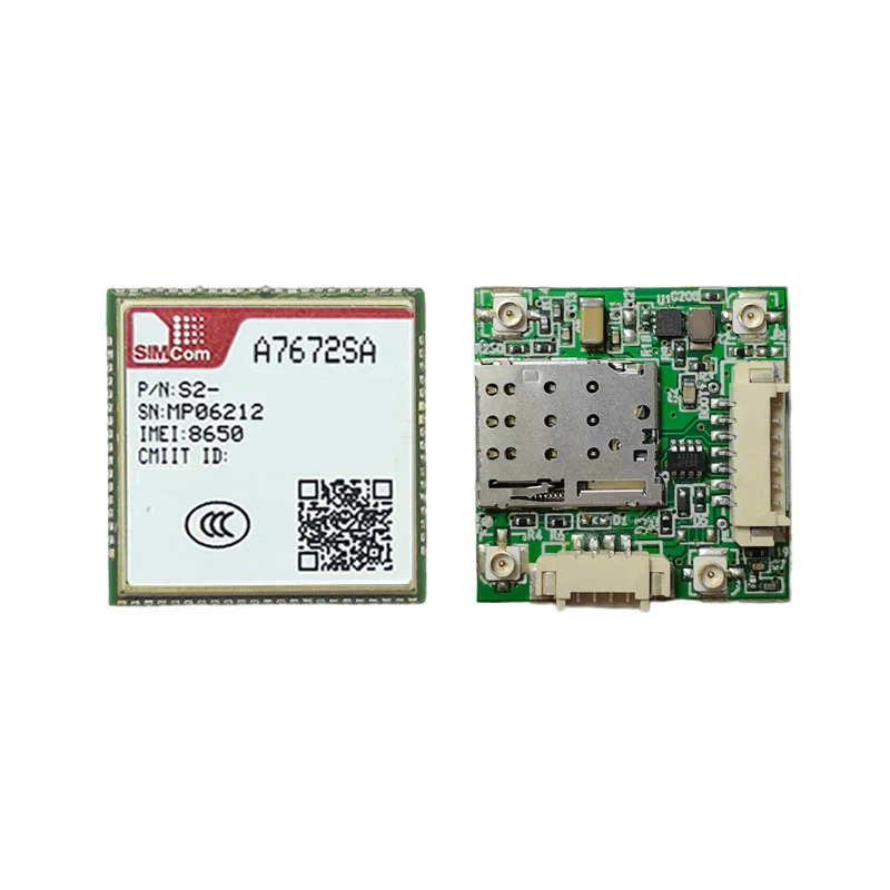 SIMCOM A7672SA-FASE MImi Core Board with Antenna 4G 2G LTE CAT1 Module with GNSS Modem for New Zealand/Australia/South America