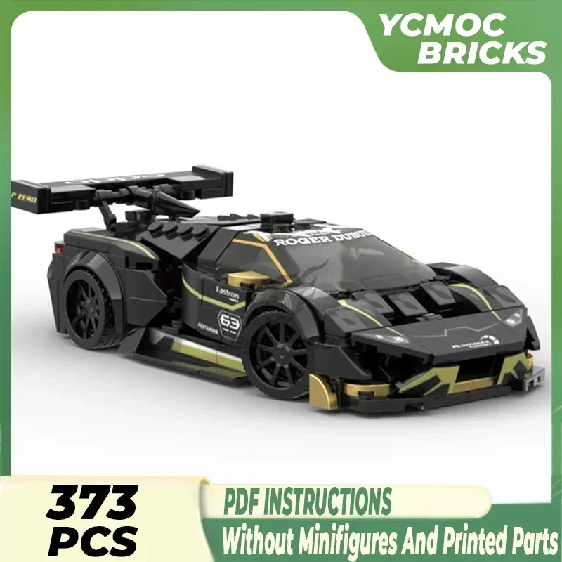 Stad Supercar Model Moc Bouwstenen Snelheidskampioen Trofee Technologie Modulaire Blokken Geschenken Kerst Speelgoed DIY Sets Montage