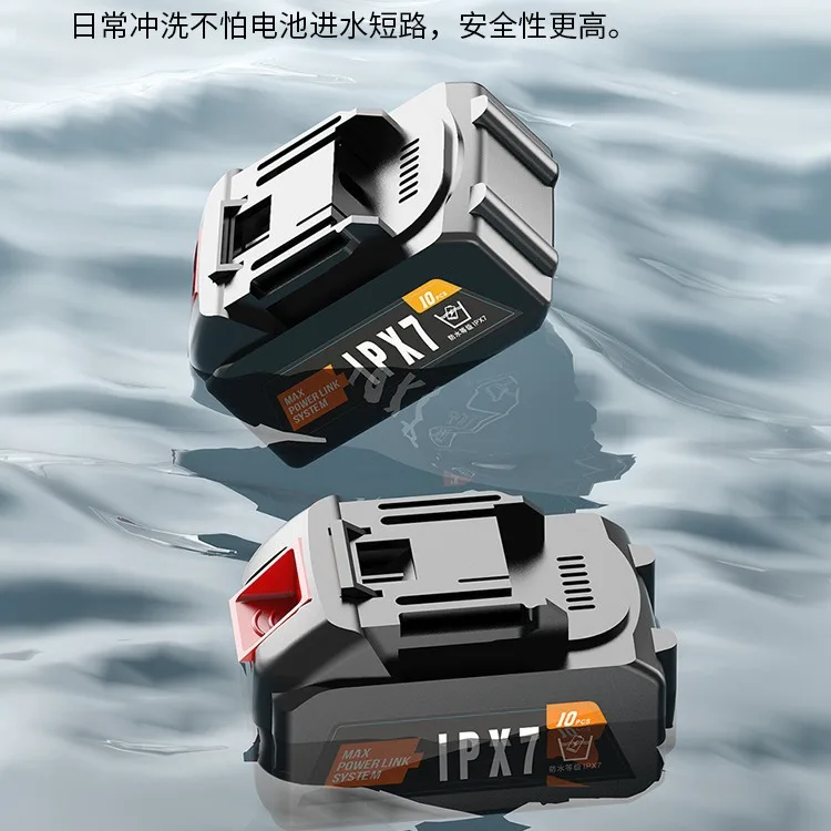 2025 Lavatrice per auto wireless - pistola ad acqua ad alta pressione portatile e ricaricabile - pompa a batteria al litio - pulizia