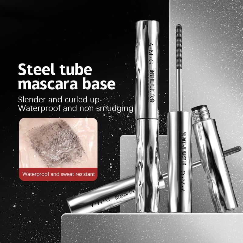 Zwarte Mascara Verlengt Wimpers Extra Volume Langdurige Waterdichte Natuurlijke Wimpers Vrouwelijke Professionele Make-Up Cosmetica