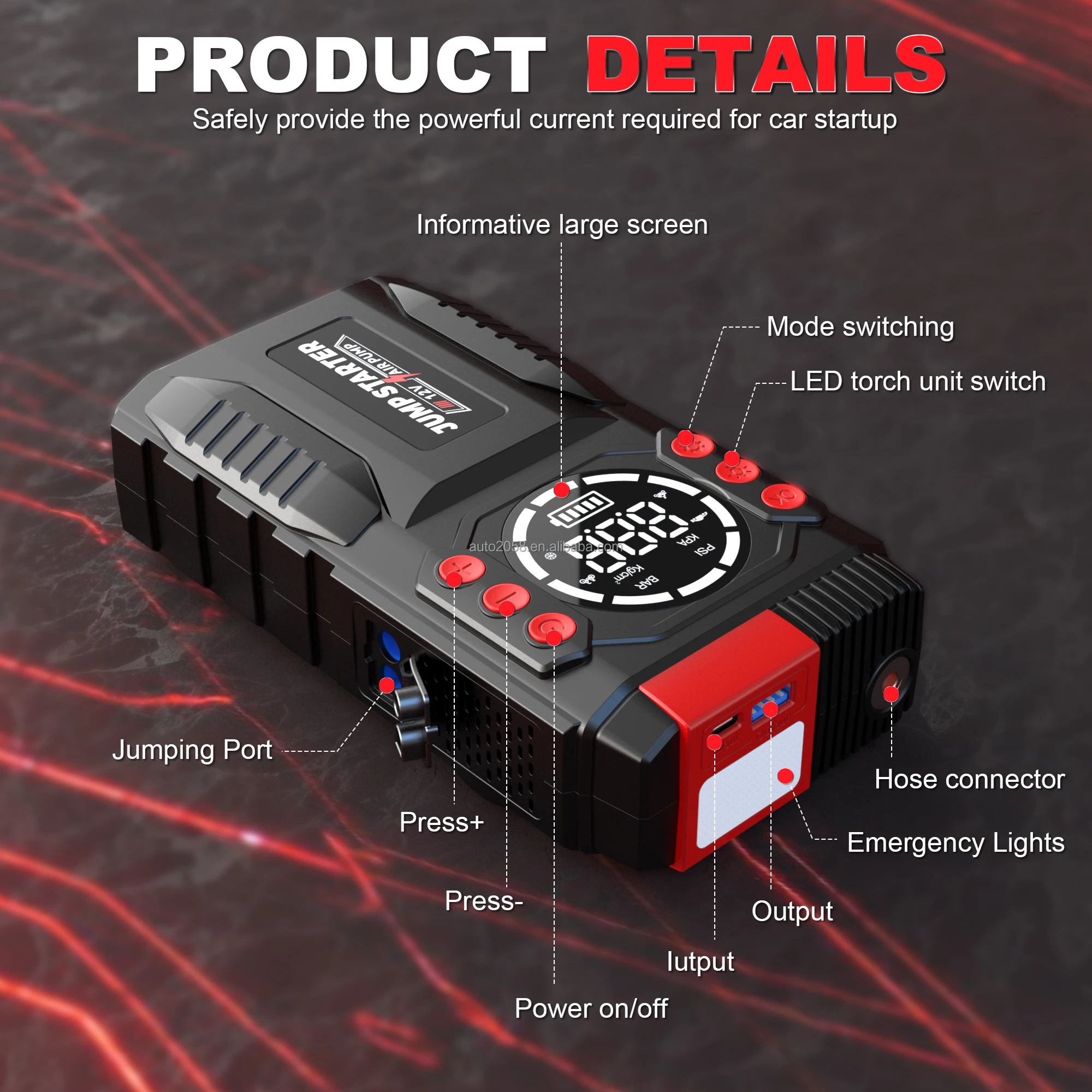 20000mah Portable Jump Starter - Jump Starter Power Bank 20000Mah review and price