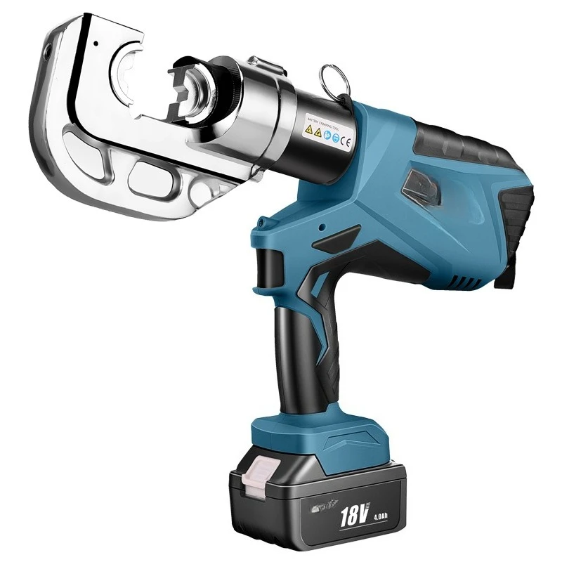 

Rechargeable crimping pliers open nose crimping pliers 2-in-1 copper and aluminum terminal electric hydraulic pliers