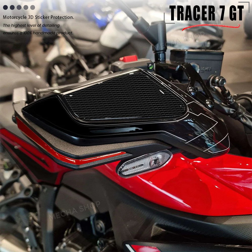 3D Epoxy Resin Sticker Hand Guard Protection Accessory For Tracer7 2025 2026 Tracer 7 GT Sticker