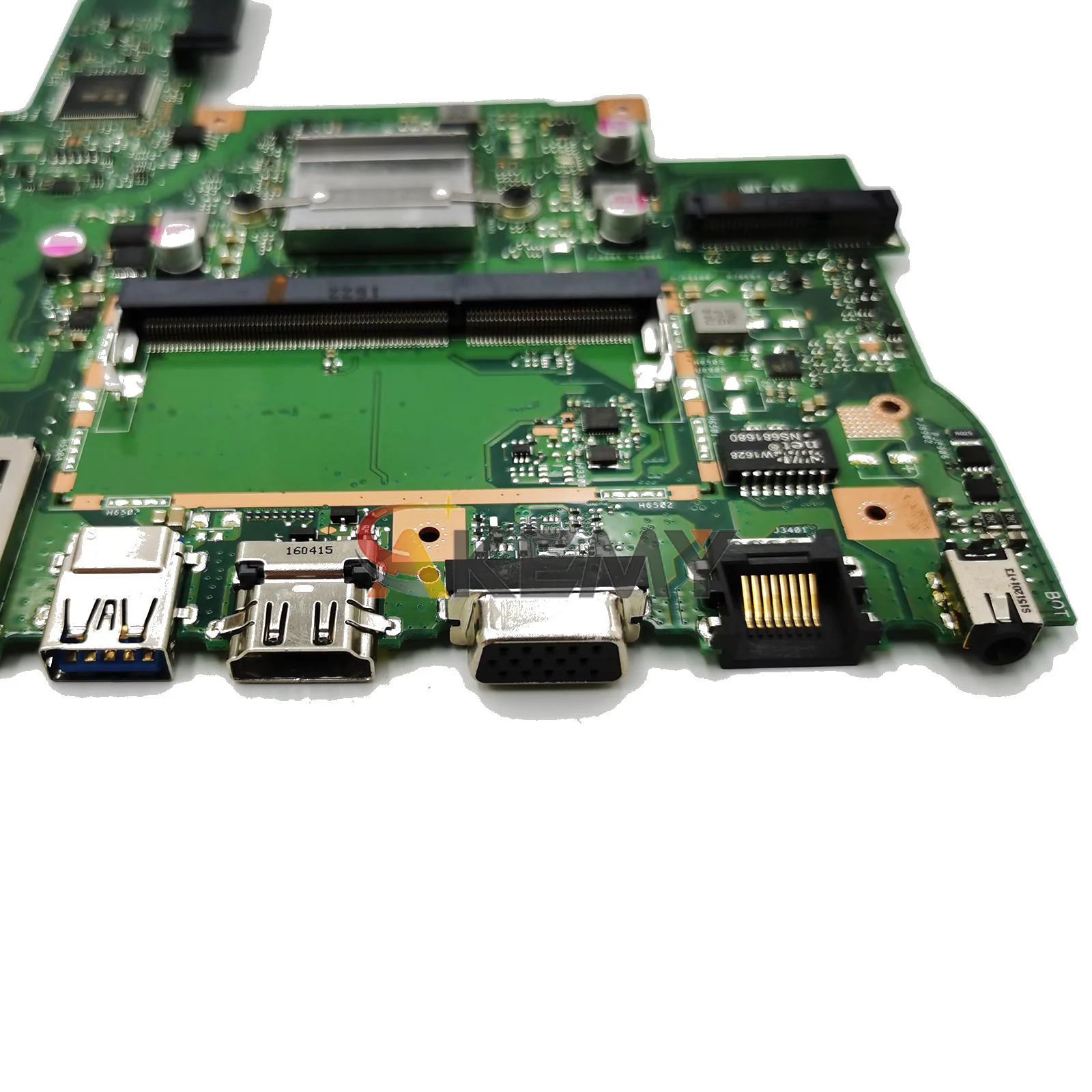 X553SA Laptop Motherboard For ASUS VivoBook A553S F553S X553S X553SA Notebook Mainboard With Celeron CPU 100% tests OK fast ship