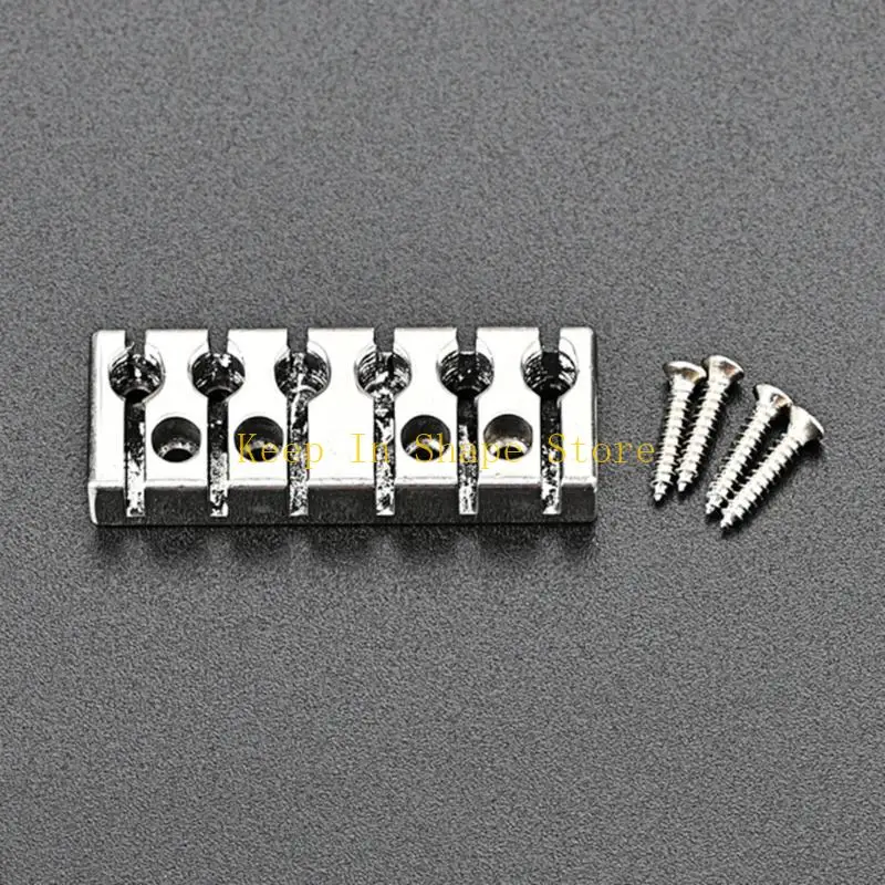 U1JC 42mm Locking Nut with Screws Headless Electric Guitar Repair Tool Replacements