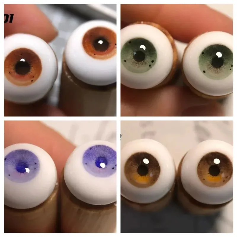 

12/14/16/18 мм глаза куклы для 1/4 1/5 1/6 1/8 Bjd куклы Ob11 пластырь человека реалистичное глазное яблоко Diy игрушка для девочек аксессуары для кукол глаз