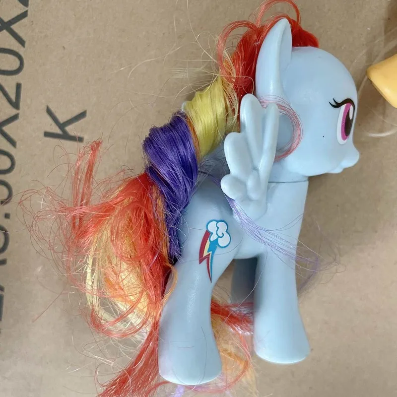 Figurine My Little Pony Twilight Sparkle Starlight Glimmer Pinkie Pie Fluttershy Celestia, armure brillante, jouet pour enfants