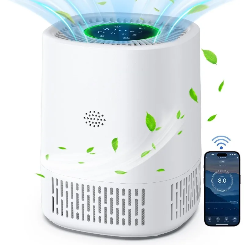 110V new air purifier wifi intelligent APP controls negative ions to remove formaldehyde PM2.5 to remove odor