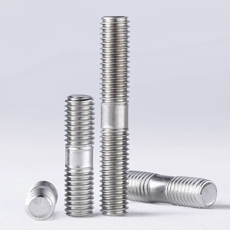 

2pcs 316 Stainless Steel Rod Double Thread Setup Studs Bolt M3 M4 M5 M6 M8 M16 Double End Bolts Tooth Stick Dual Head Thread Bar