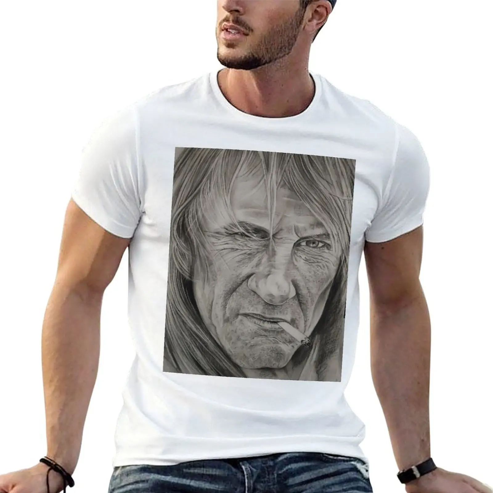 Gérard Depardieu T-Shirt for a boy funny gifts luxury clothes men