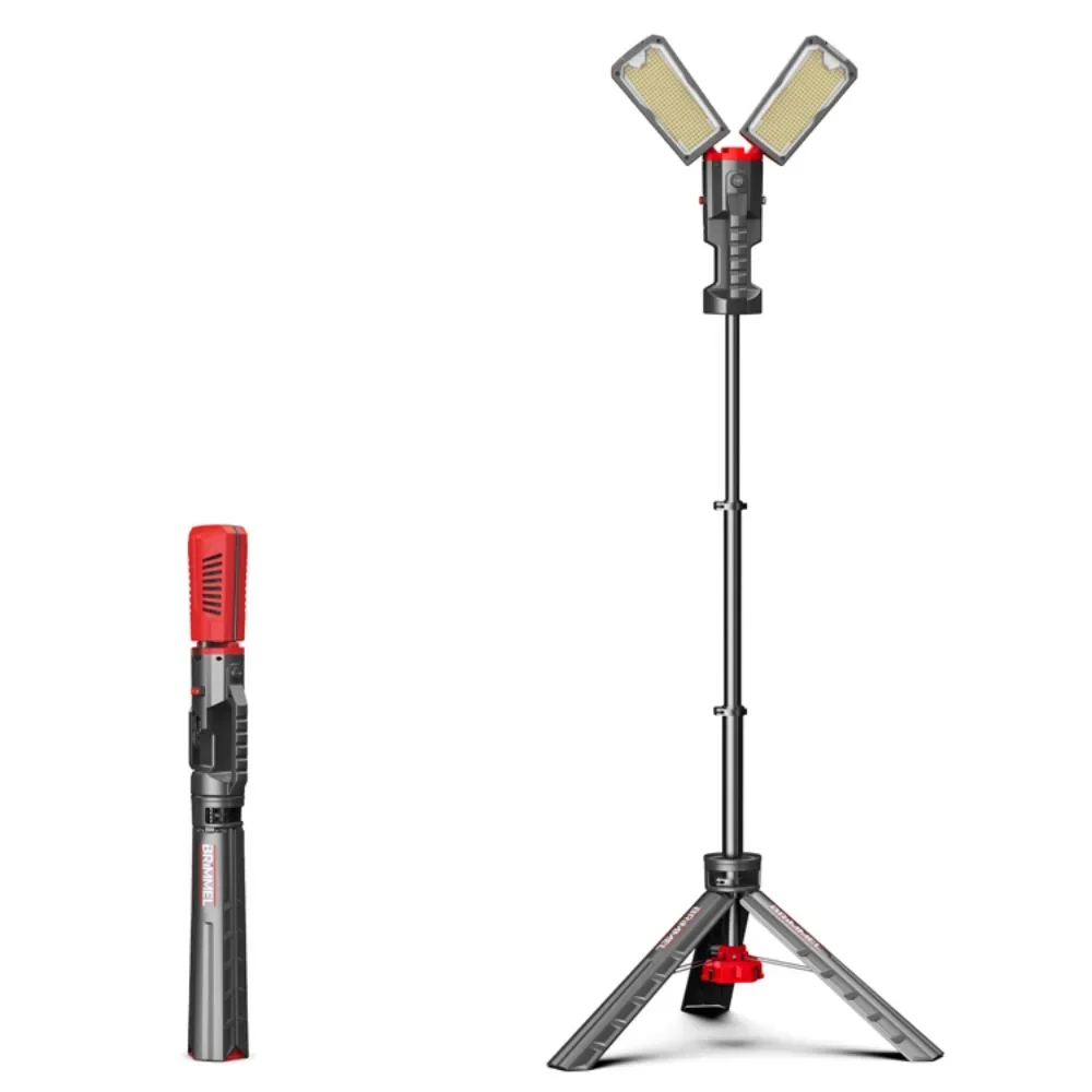 Extensive Super Bright 10000 Lumens Adjustable Height IP65 Aluminum Work Lamps