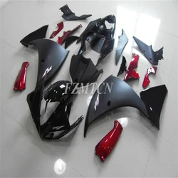 New ABS Motorcycle Bike Whole Fairings Kit Fit for YAMAHA YZF - R1 2009 2010 2011 2012 2013 2014  Bodywork set Custom Black Red