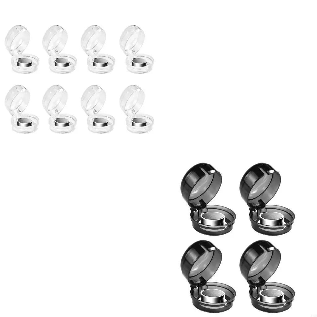 واقيات مقبض الفرن الآمنة للأطفال، متوافقة عالميًا، نسيج بلاستيكي شفاف #1