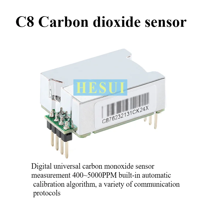 C8 High precision NDIR infrared CO2 sensor Module CO2 gas digital detection transmitter Detector Module Board