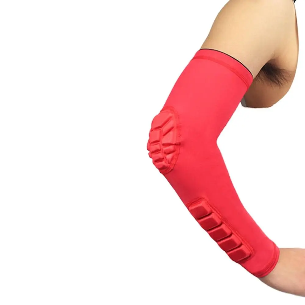 

Anti-slip Padded Elbow Forearm Sleeves Elastic Anti-Collision Elbow Forearm Crashproof Pads Soft Compression Protection Support