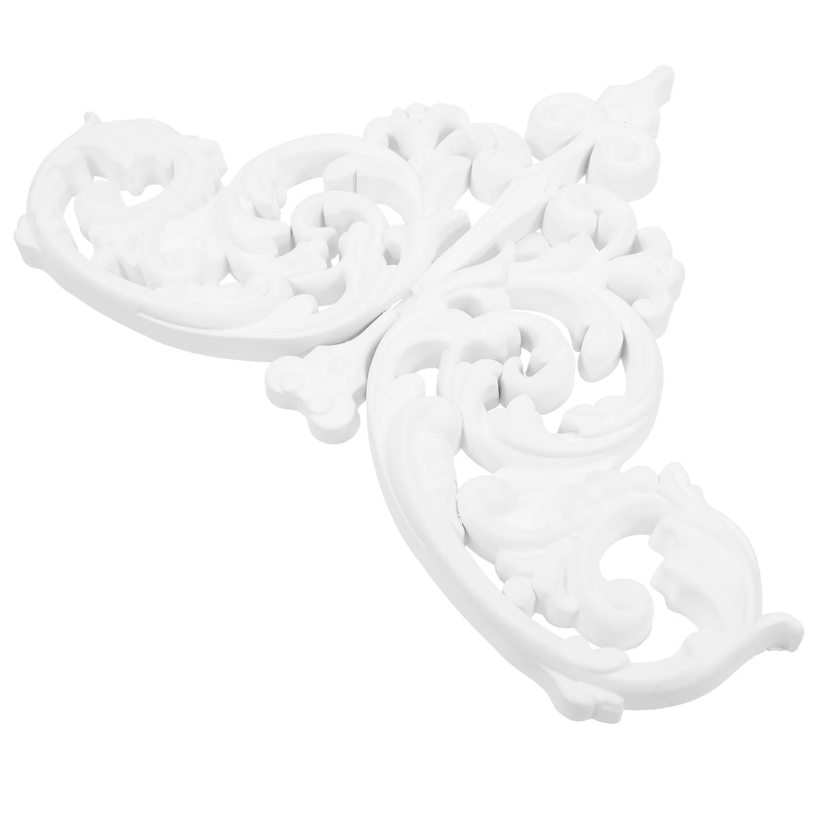

Ceiling Decorative Medallion Sturdy Material European Design Easy Installation Ceiling Decals Furniture Appliques Wall Appliques