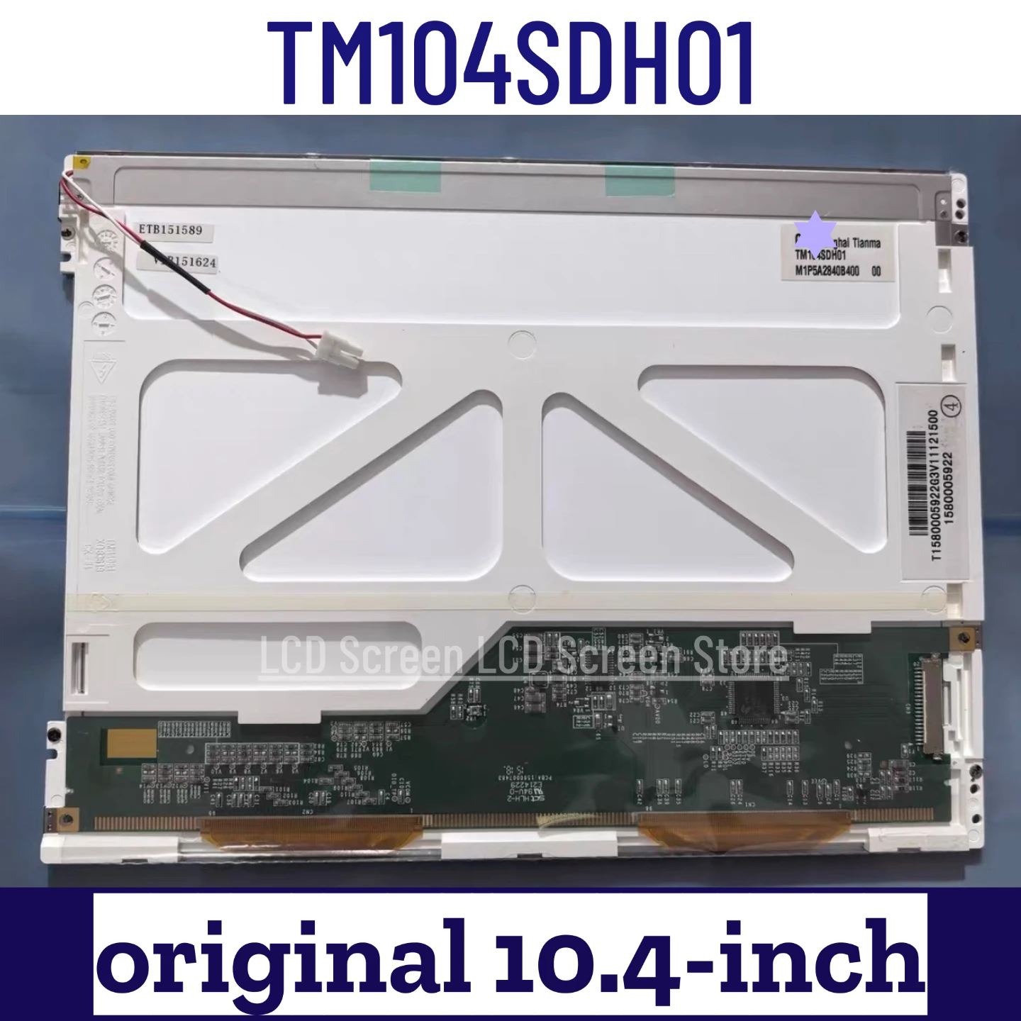 Tela LCD original nova de 10,4 polegadas TM104SDH01 TS104SAALC01-00 BA104S01-100 BA104S01-200