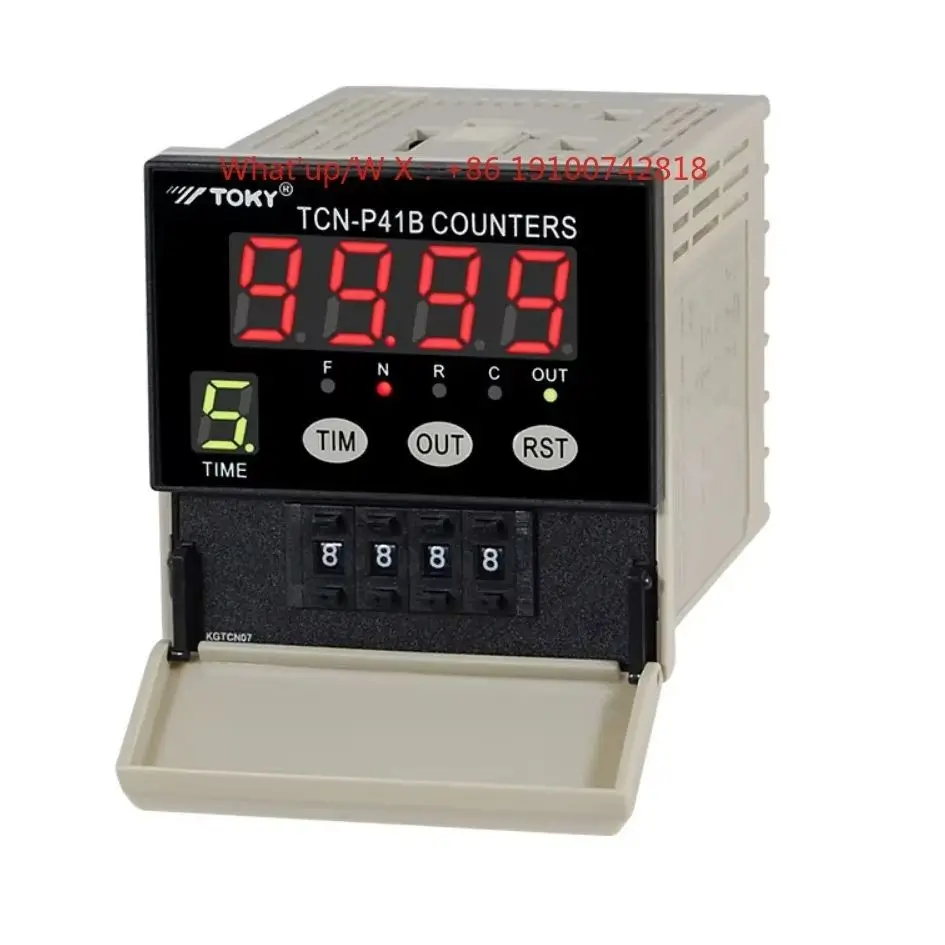 TCN‑P41B Dial‑Setting Electronic Intelligent Counter High‑Precision Length Counting Meter Industrial Measuring Accessory