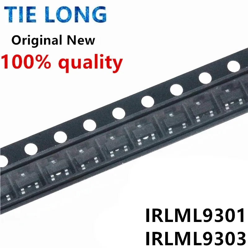 50pcs/lot IRLML9301TRPBF IRLML9301 IRLML9303 IRLML9303TRPBF SOT-23 In Stock