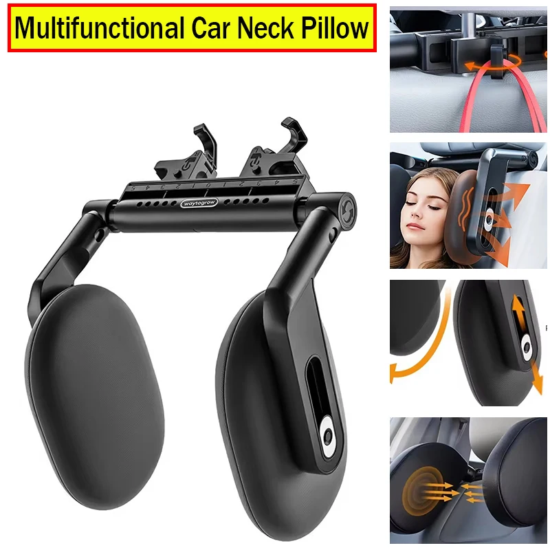 

Многофункциональная автомобильная подушка/боковой подголовник из пены с эффектом памяти/автомобильная поддержка шеи, подголовник для сна/подголовник для специального автомобиля
