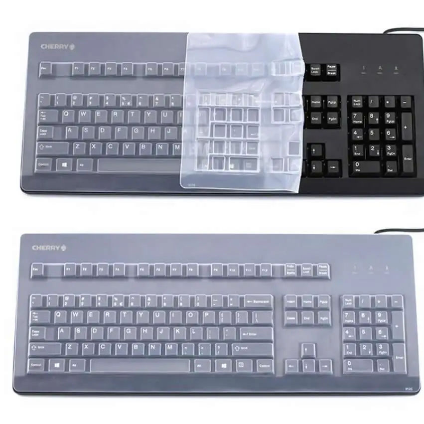 

Waterproof Dustproof Color Silicone keyboard Skin Guard Cover Protector For Cherry G80 3000 G80-3000LSCEU G80-3000 3494