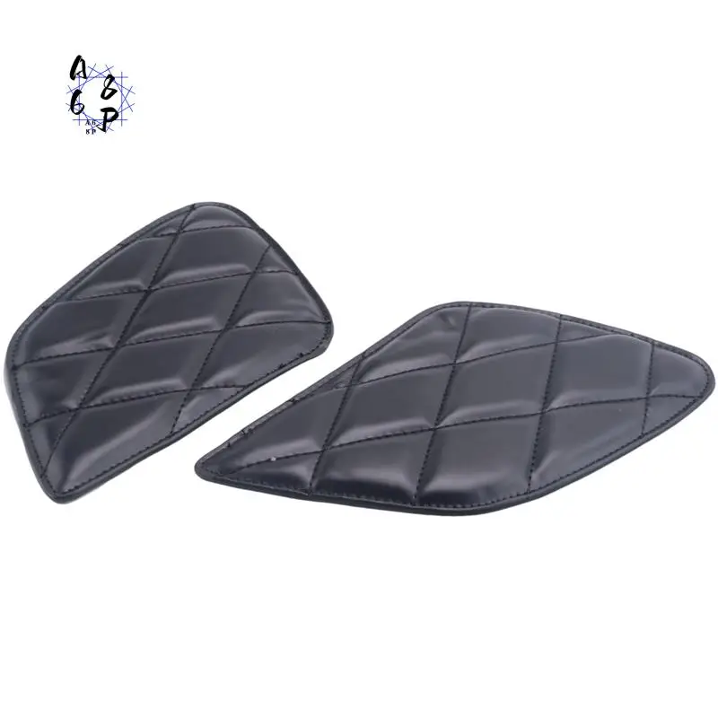 

A68P-Motorcycle Tank Sticker Retro Motorbike Tank Protection Vintage Decoration Cafe Racer Style Knee Grip Moto Tank Pad