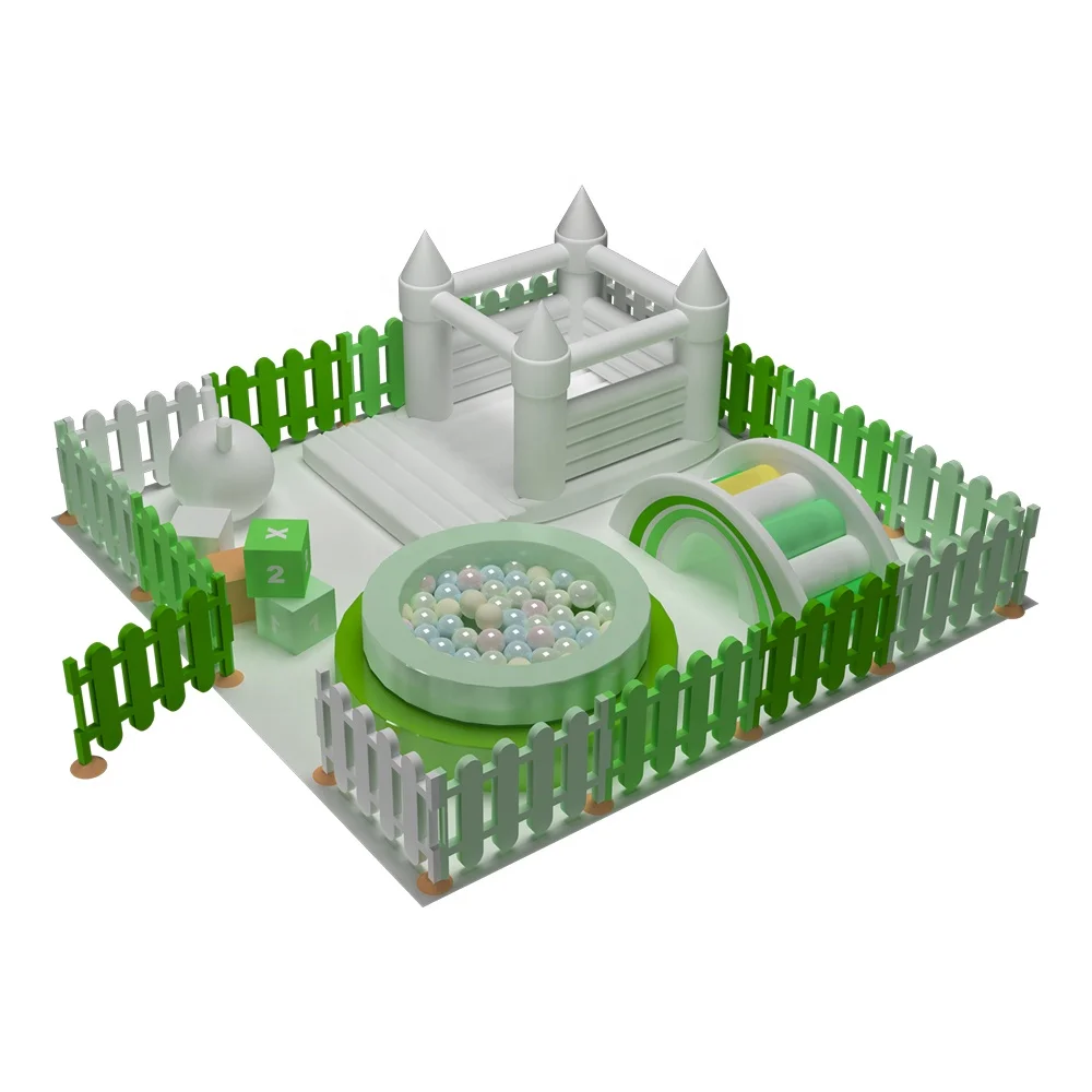 Premium Indoor Soft Play Equipment with Soft and Safe Floor Mats for Comfortable Play