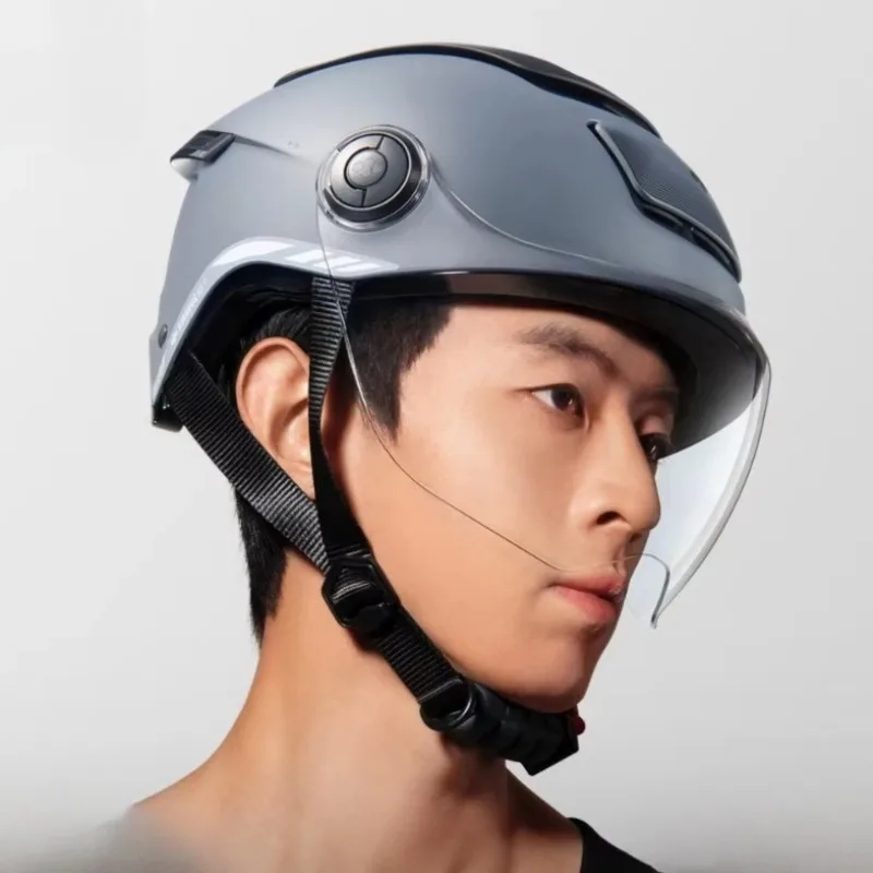 BIBEE 3.0 Motorcycle Helmets Men Women Breathable Motorbike 3/4 Open Face Helmets Electric Jet Scooter Half Helmets Capacete