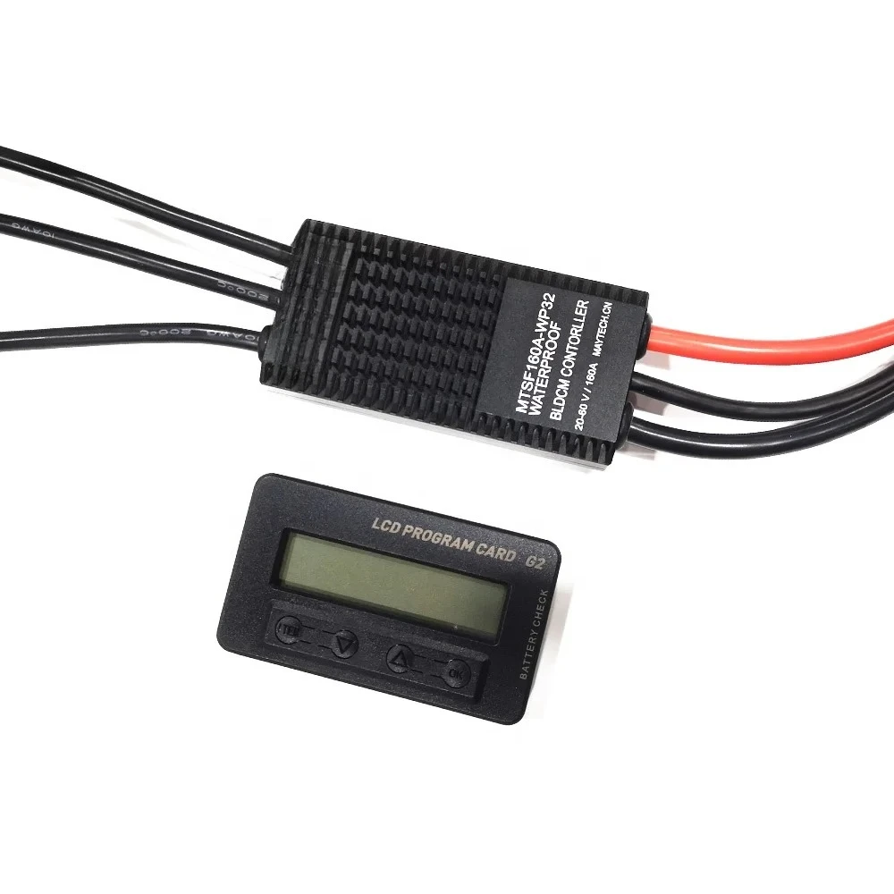 Maytech Waterproof 160A With Progcard For Foil Assist Electric Foil Board 14S 58.8V Small Size For Water Sports