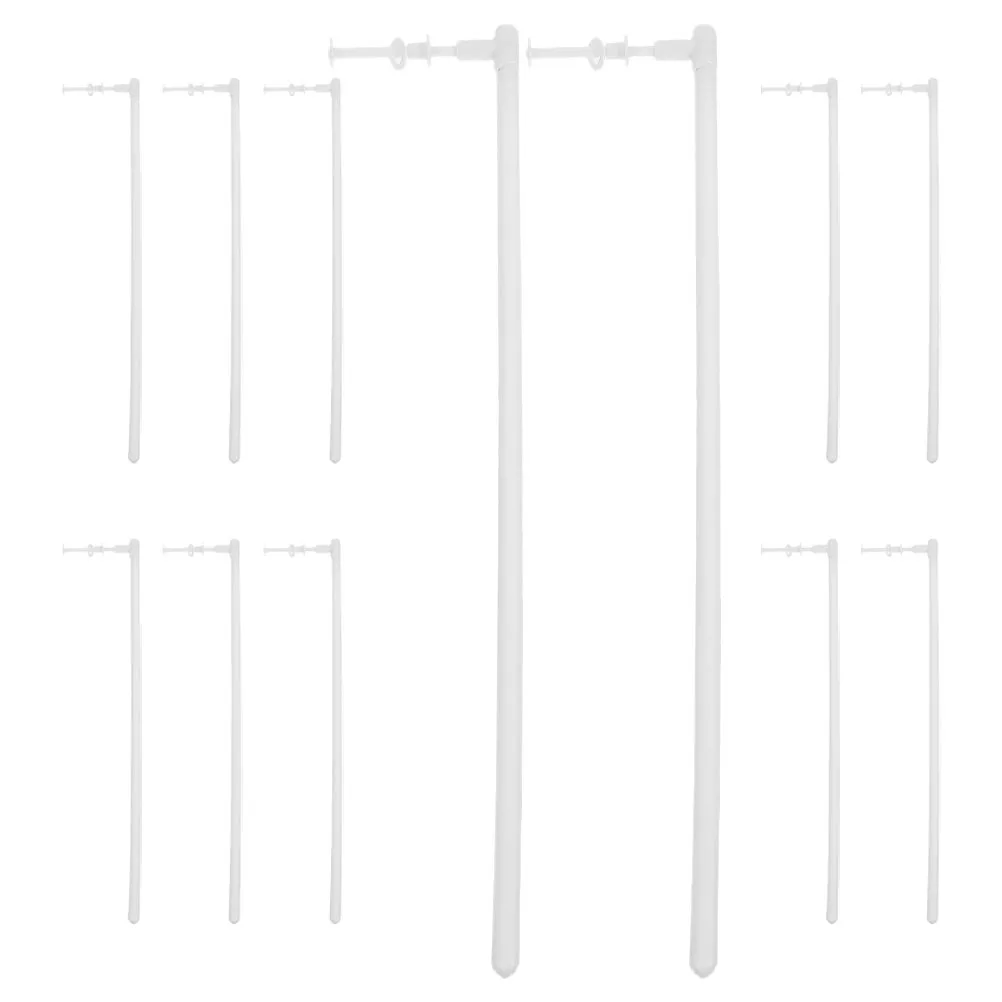 

12pcs Windmill Accessories DIY Replacement Parts Sturdy Rods Garden Windmill Spinner Pole Decorative for Outdoor