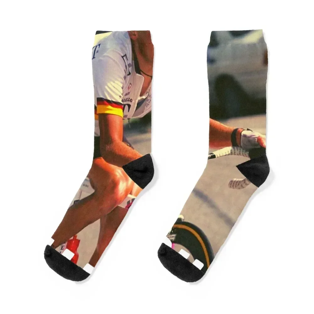 

Jan Ullrich 1997 Socks colored funny gift custom sports Men's Men's Socks Luxury Women's