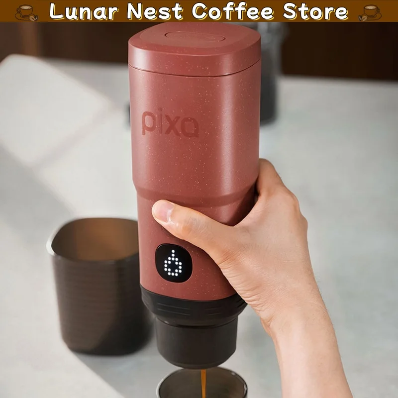 New Wacaco Pixapresso Portable Electric Espresso Machine For Camping Travel Outdoor Capsule Pod Coffee Maker Rechargeable