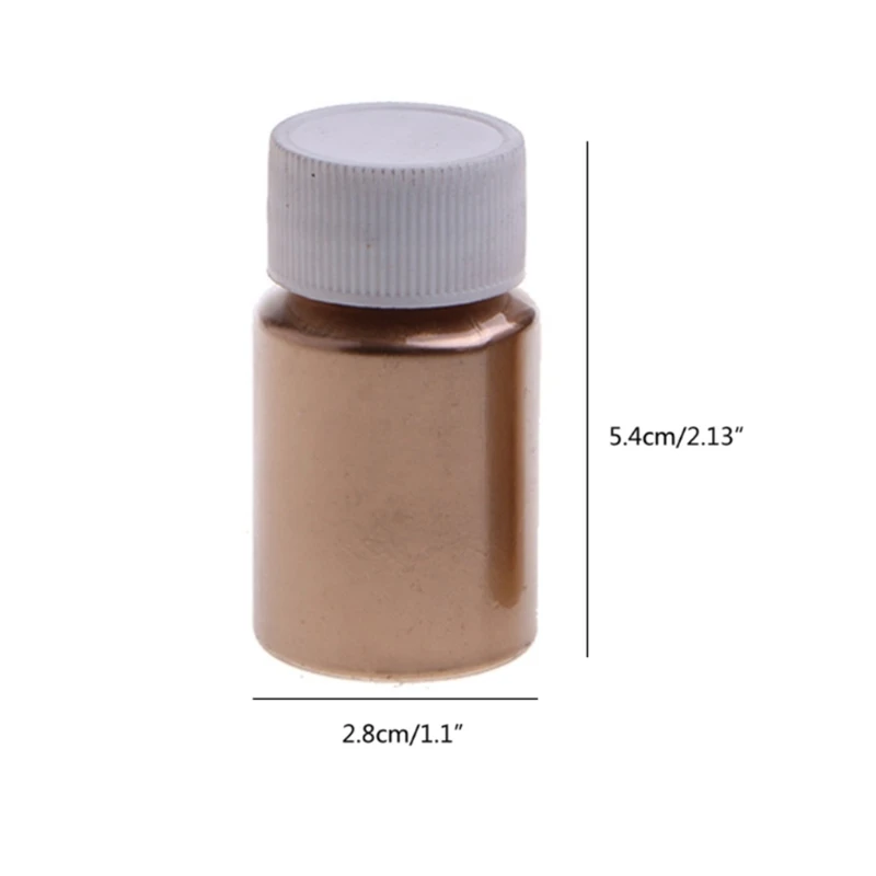12Colors Metallic Pigment Powder Mica Powder Fine Resin Pigment Powder Resin Dye N58F