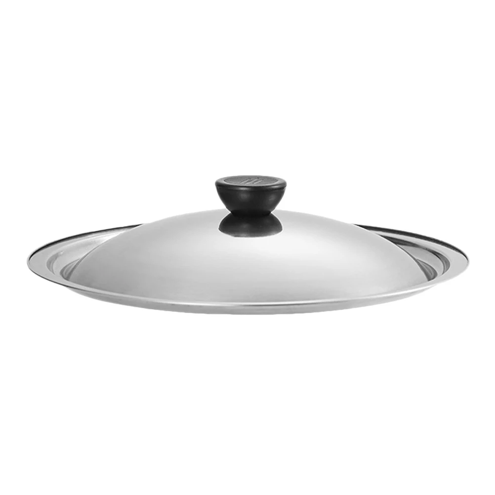 

Stainless Steel Pot Lid 22cm Thickened Replacement for Pan Pots Cooking Wear Resistant Long Handle Grease Splatter Cover Frying