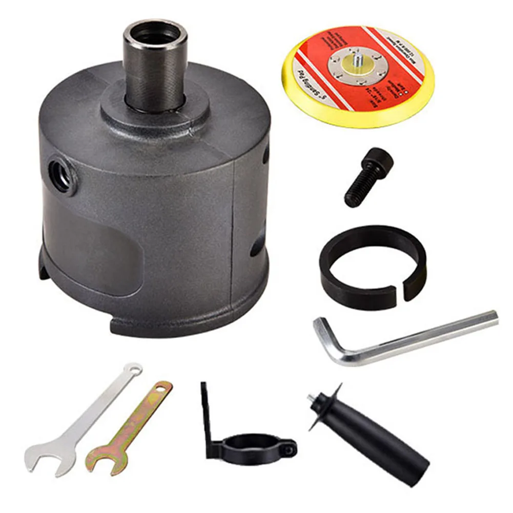 

1 Set Concentric Eccentric Machine Adapter Electric Drill Polishing Machine Speed Control Angle Grinder Eccentric Head