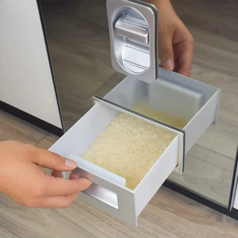 KG Storage Container Box Distributor Rice Bucket Kitchen Cinet