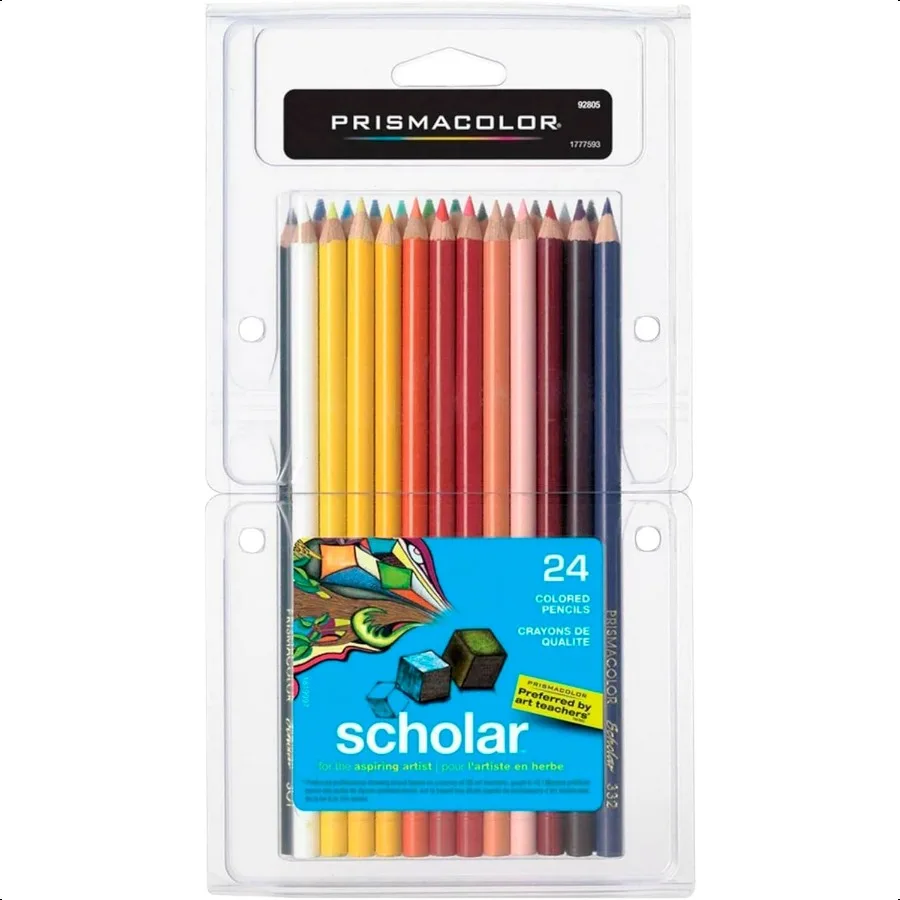 

Scholar Colored Pencils Adult Coloring 24 Pack