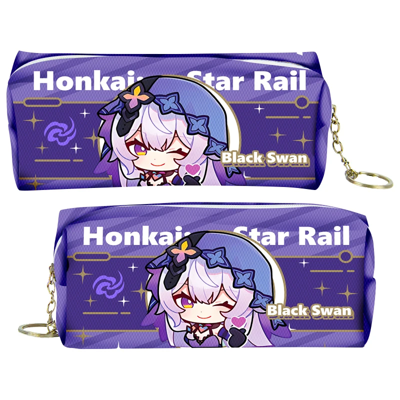 Anime Honkai: Star Rail Cosplay Fashion Student Pen Bag School Supplies Writing Case Pencil Box Souvenir Display Accept XmasGift