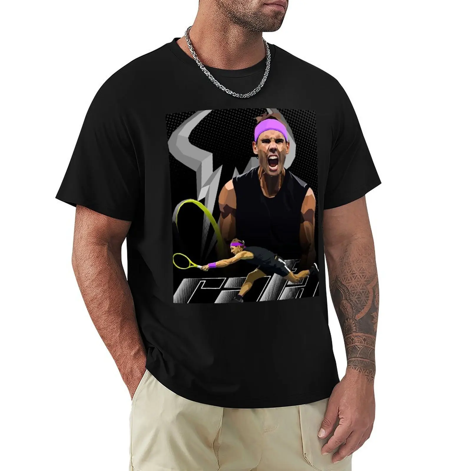 

the king of clay T-Shirt cotton graphic tees affliction shirts outfits for men
