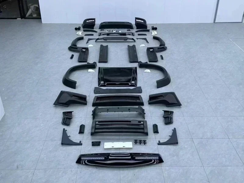 New! Car Body Kit Suitable for CHERY Jetour Traveller T2 2023 2024 Roof Rack Platform Ladder Tail Wing Grille Car Exterior Trim